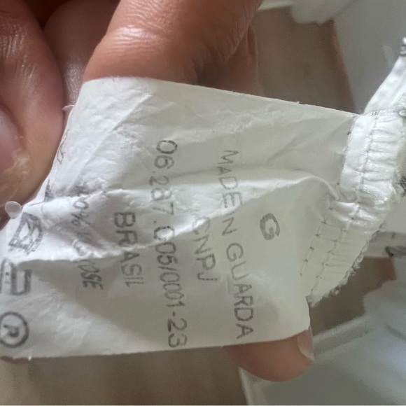 White and Black Floral Maxi Dress Size Large - Picture 12 of 13